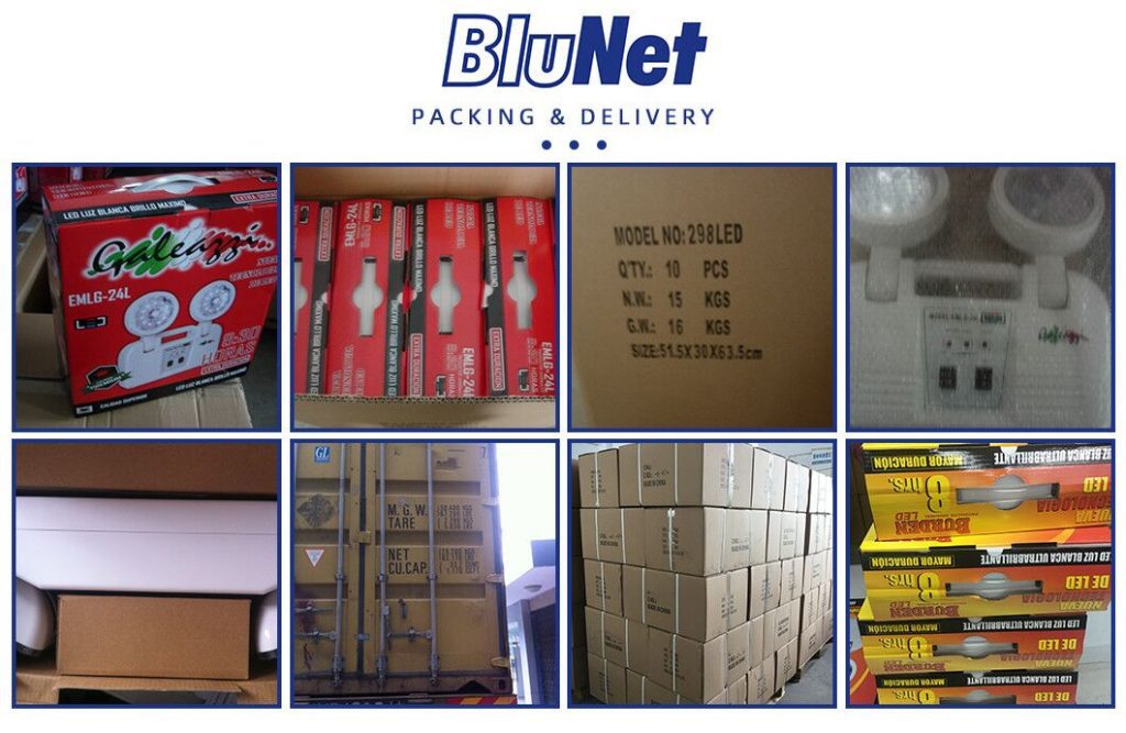 emergency lighting packing