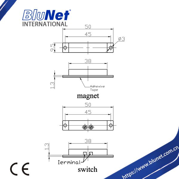 Door Alarm Sensor MCS-3202