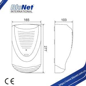 EAS-400LED Outdoor siren with flasher