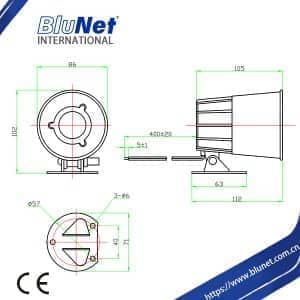 security 12v siren ES86